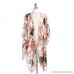 Open Front Cover up Malbaba Floral Bikini Swimwear Light Kimono Cover Up Pink B07NQF8QCB